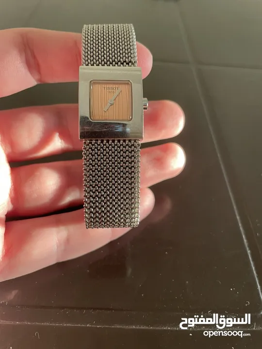 Metal Tissot watch