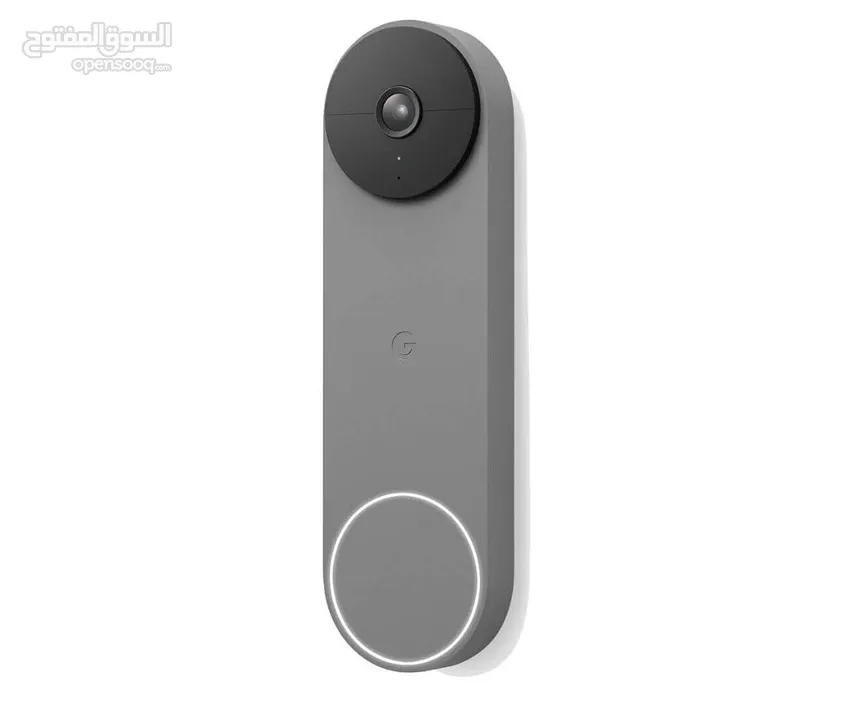 Google Nest Doorbel  جرس مع كاميرا مراقبة   من Google جديدة واصلية من جوجل