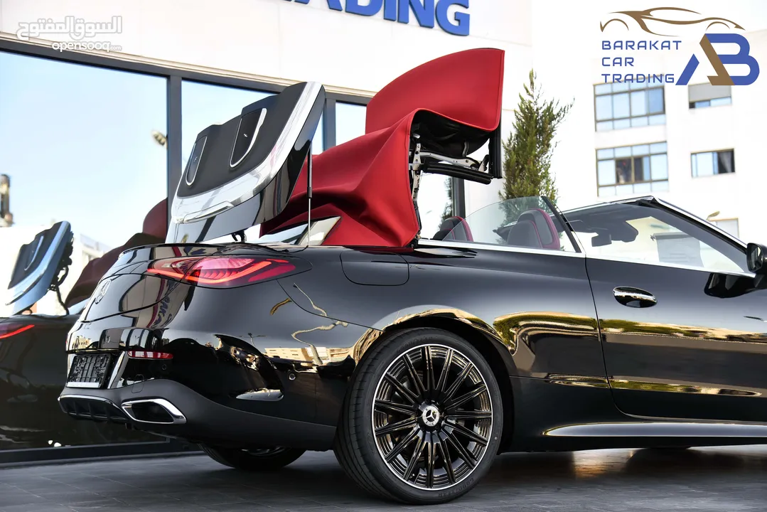 مرسيدس سي ال اي كشف نايت بكج مايلدهايبرد موديل2024 Mercedes CLE200 Convertible AMG Kit Night Package
