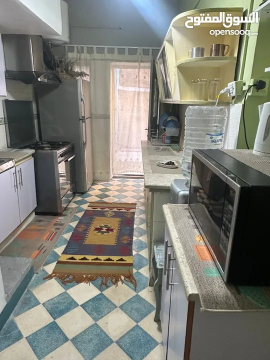 Beautiful 2 bedroom apartment ground floor with garden for rent in Jabal Weibdeh