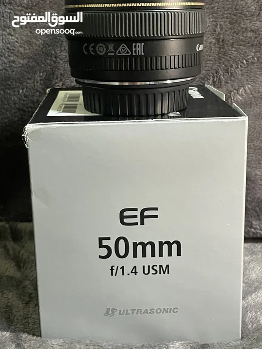 عدسة كانون EF 50mm f/1.4 USM