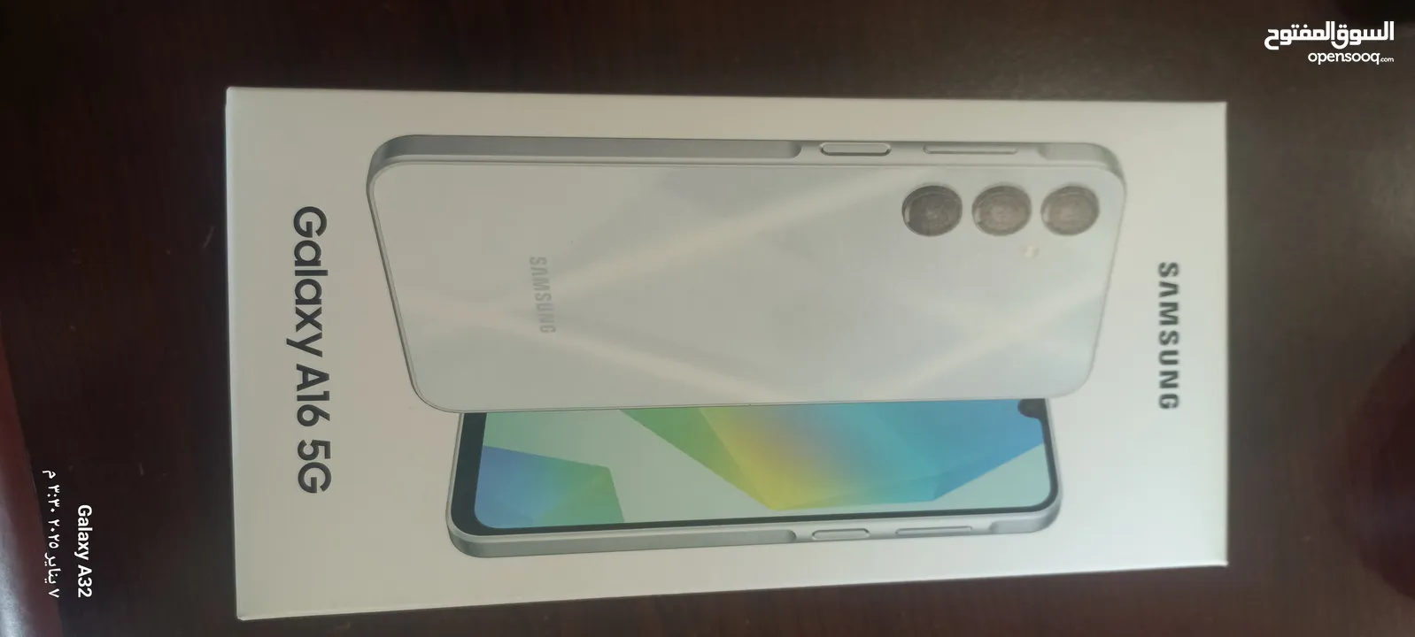 سامسونج A16 5g ذاكرة 128 جيجا لون لايت جراي جديد بالكرتون Samsung A16 5G 128GB Light Gray New in Box