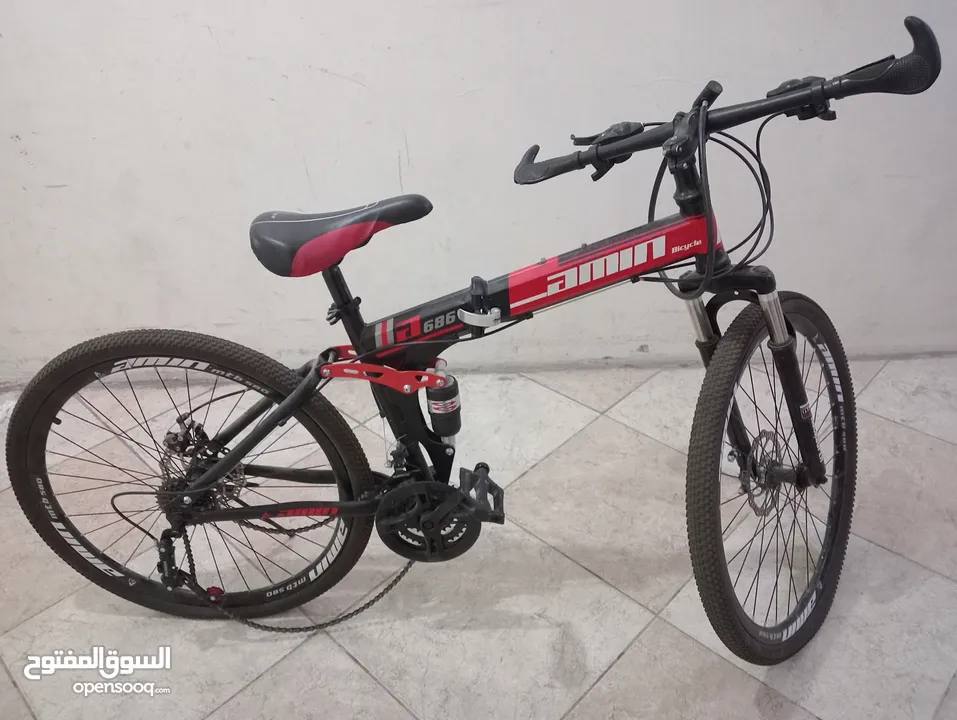 Foldable Geared Bicycle For Age 10-50 + Free lock and key for The Bicycle!