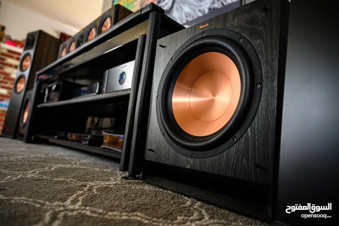 Experience deep, powerful bass with the Klipsch SPL-120, a 12-inch, front-firing, long-throw Ceramet