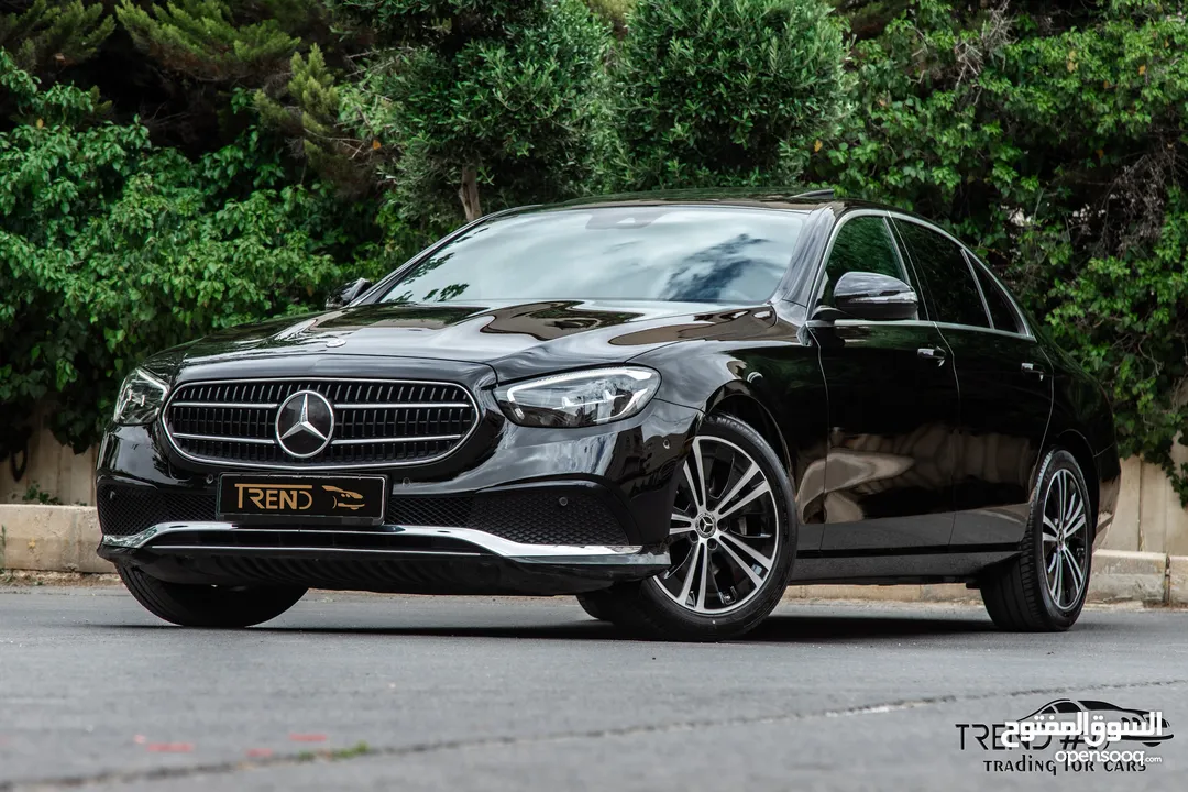 Mercedes E200 2021   السيارة وارد المانيا و قطعت مسافة 55,000 كيلو متر فقط