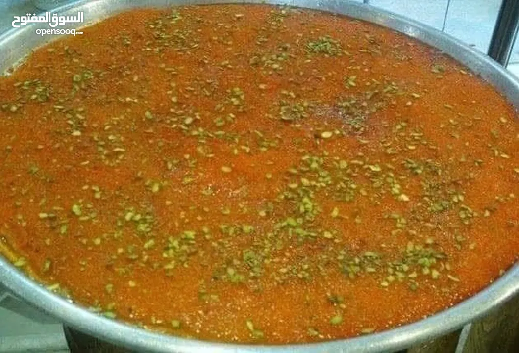 كنافة نابلسية اصيلة بالسمن البلدي الاصلي والجبنة العرقاوية الغنية عن التعريف