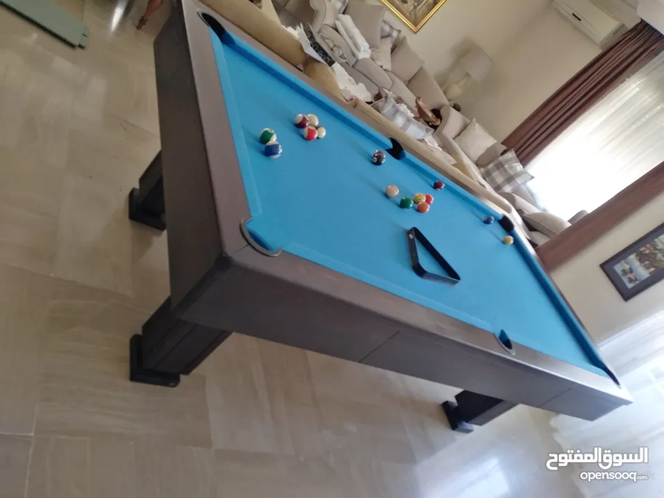 طاولات بلياردو جديده للبيع