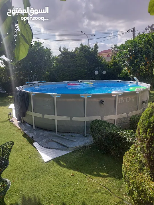 اكبر عرض وتحطيم للاسعار على مسبح انتكس INTEX SWIMMING Pool  بققطر 610سم وعمق رهيب 132سم