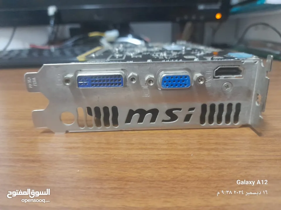 GTX550TI للبيع او للبدل على GT1030