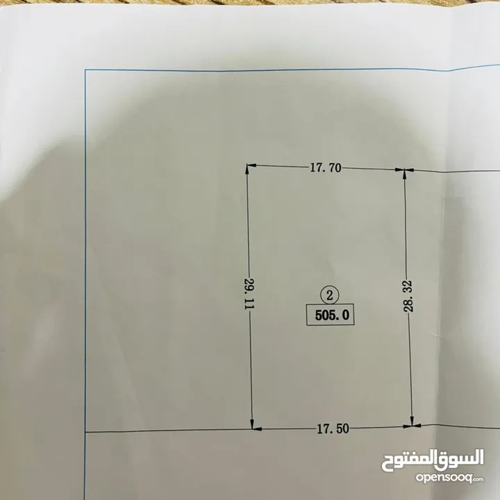 ارض مشاء الله في حي السلام 505 متر مربع في  مقسم على طريق مباشرةً  