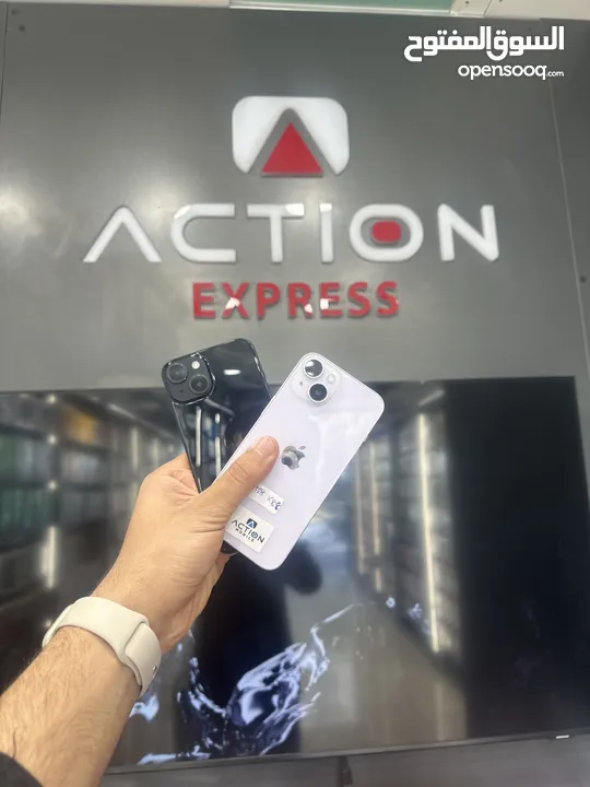 iPhone 14 128 GB used  ايفون 14 128 جيجا مستعمل بحاله الوكاله  بطاريه 88لل90‎%‎