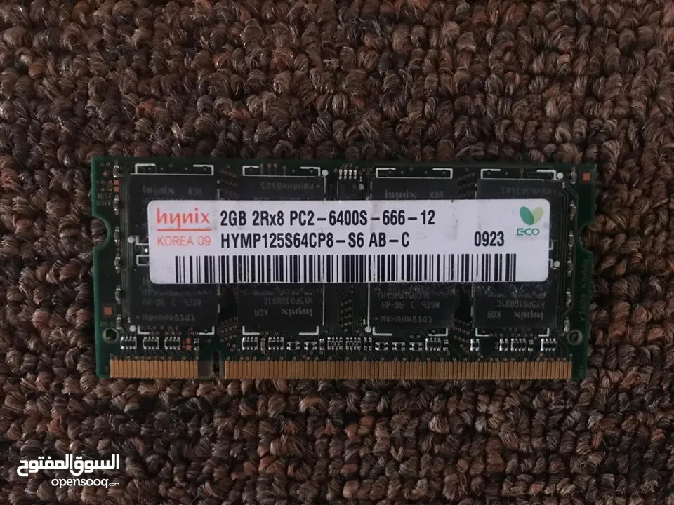 لابتوب رام DDR2 2g