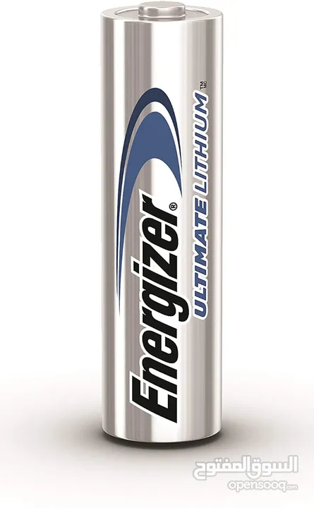 بطاريات ليثيوم قياس AA انرجايزر كفاءة عالية جدا وعمر طويل Energizer ULTIMATE 1.5