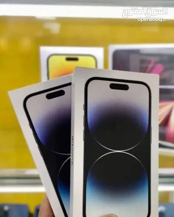 iPhone 14 pro 128GB/256GB جديد كفالة شرق اوسط ايفون 14 جديد كفالة لمدة عام