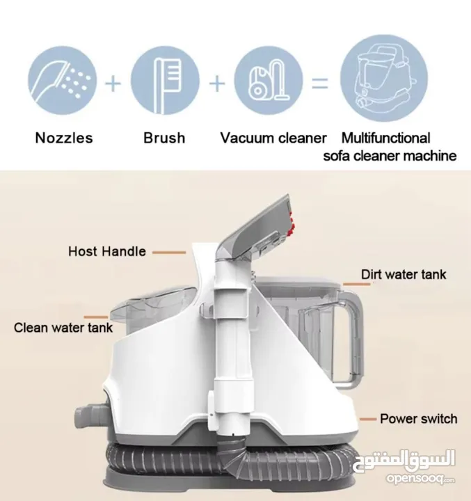 مش مجرد دراكلين... وحـش التنظيف والتعقيم الحقيقي!   CORA بخار + شفط+ رش تعقيم بخار قوي