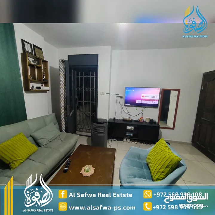استديو مميز مفروشه للايجار مع مدخل خاص و بلكونه - الطيره قرب باربكيو بيتزا