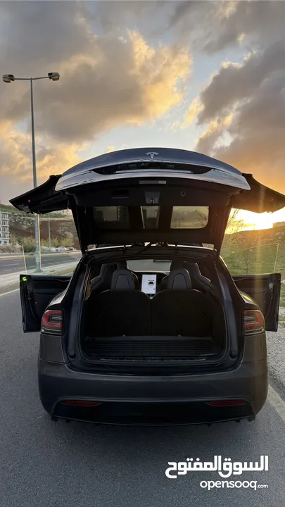 TESLA MODEL X 75D 2018  (تيسلا اكس كرت داخل الوكالة)