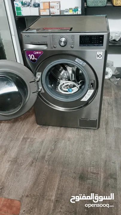 غسالة ماركة LG 10كيلو 2024