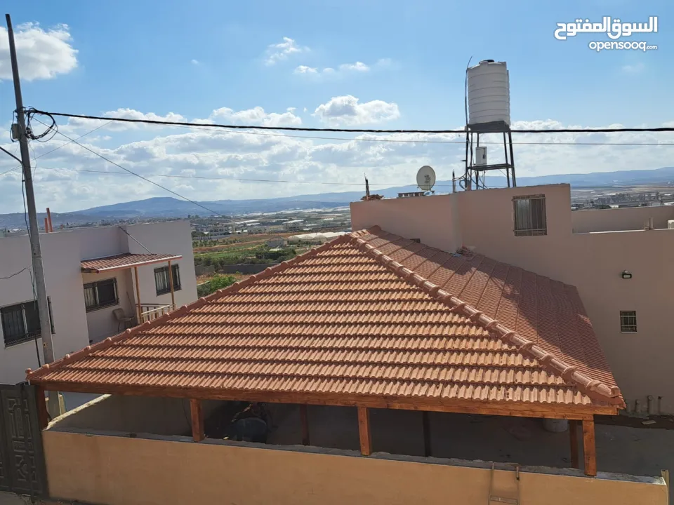 اعمال خشب وقرميد وبوركولوت