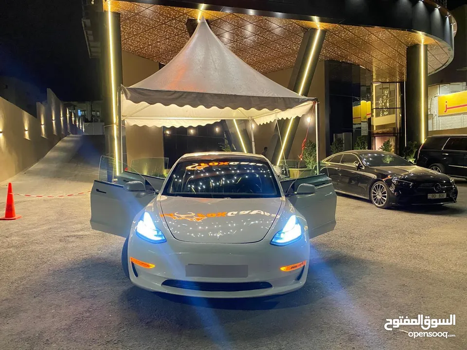 تسلا موديل 3 Model 3 Standard Plus 2019 فحص كامل ترخيص جديد سنة كاملة بسعر مميز