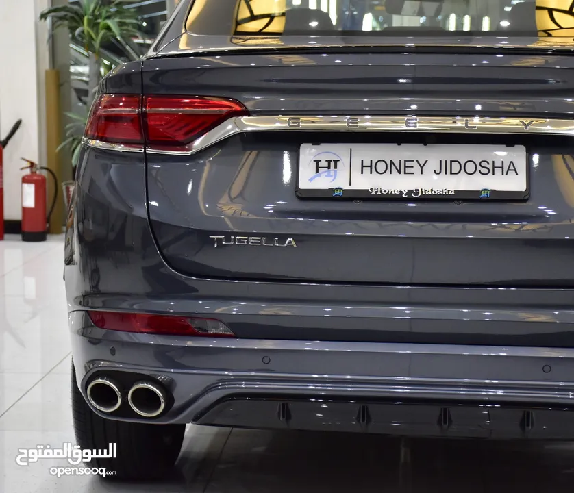 Geely Tugella ( 2024 Model ) in Grey Color GCC Specs This has done a kilometer of 4,500 Km