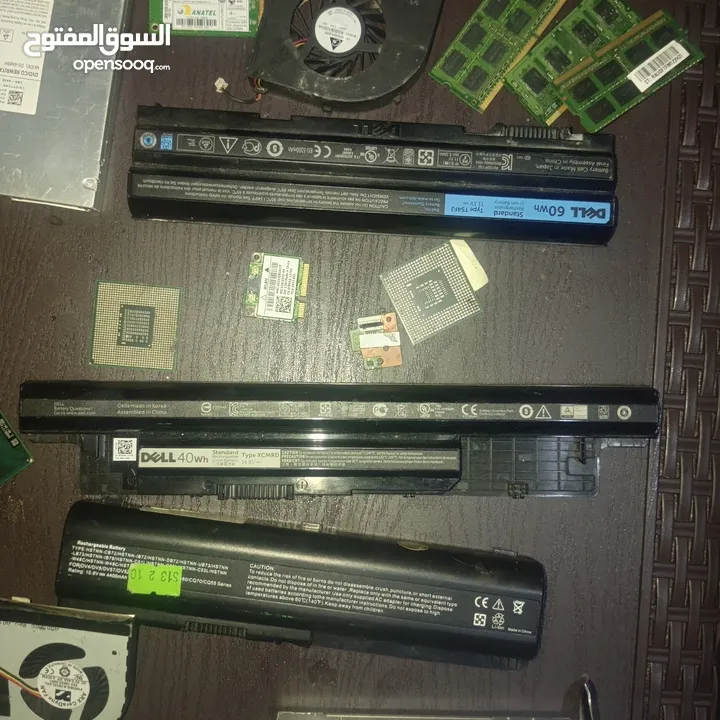 قطع لابتوبات توشيبا ديل hp