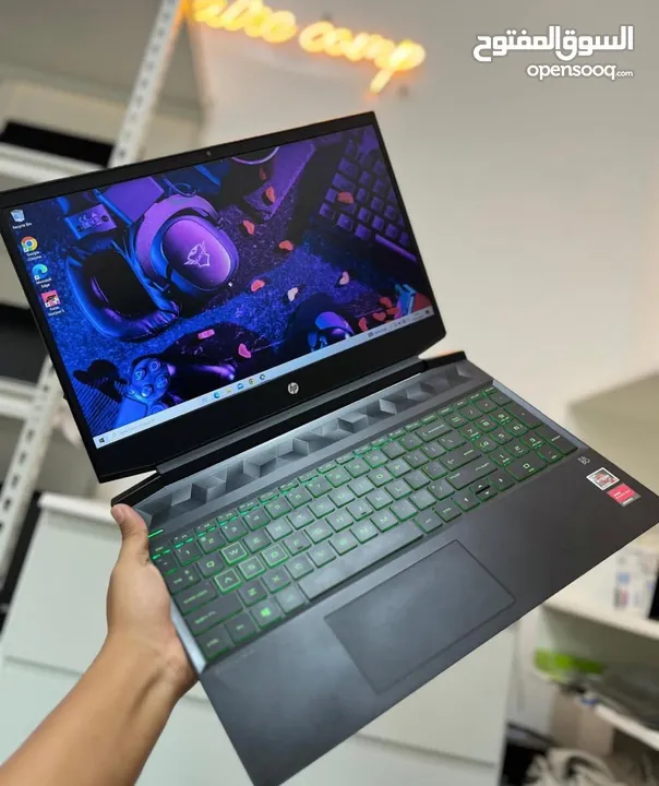 لابتوب(gaming(hp pavilion
