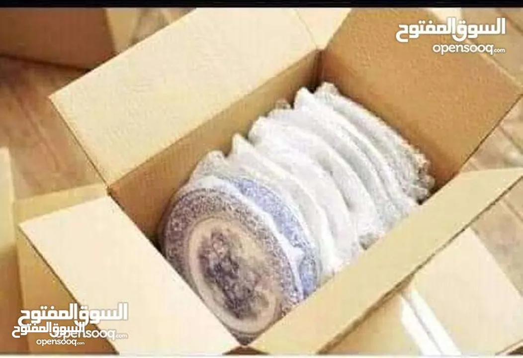 كراتين فارغة لتعبئه ادوات وتغليف المطبخ والملابس وغيرها