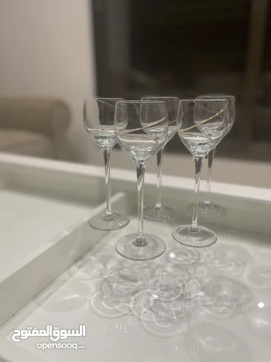 Italian, Russian Cristal’s glasses