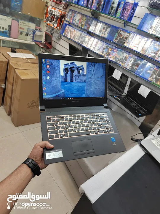 لينوفو الجيل الخامس بحالة الزيرو الترا سلم Lenovo ideapad core i5 5 generation Ram 8 Hard 500 Ultra