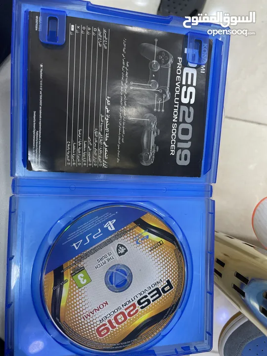 بحاله ممتازه PES2019 مستعمله ps4
