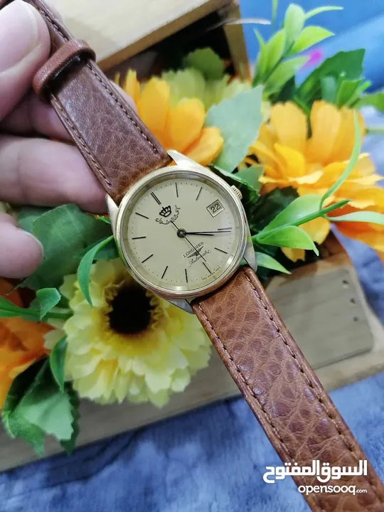 ساعة LONGINES AUTOMATIC سويسري اصلي من اهداءات الملك طلال