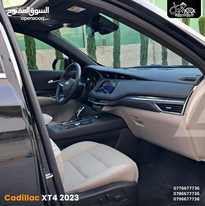 كاديلاك XT4 2023 اعلى صنف فحص كفالة الشركه كاش أو أقساط