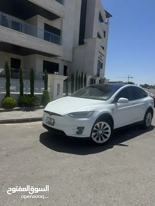 Tesla Model X100D 2018.... ‎ فحص كأمل بحالة الوكاله