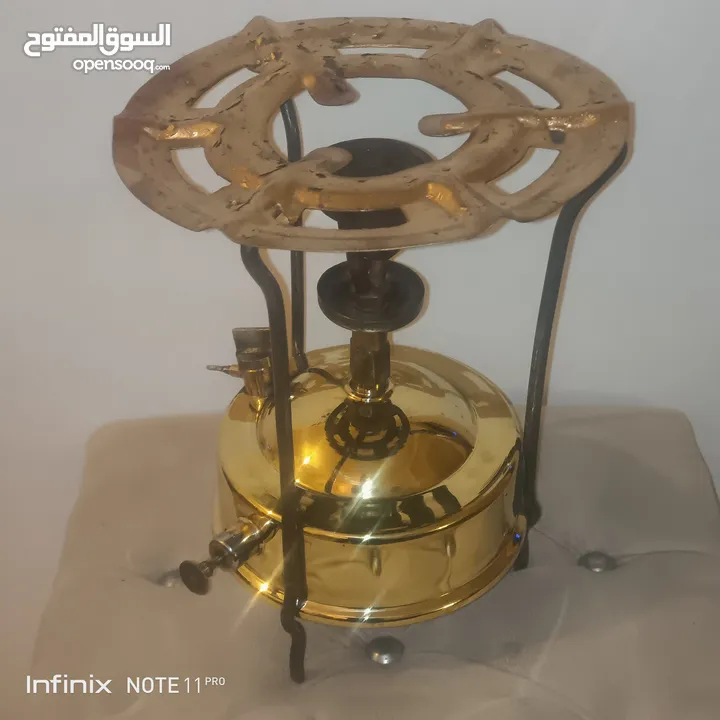 بابور  كاز نحاس جديد