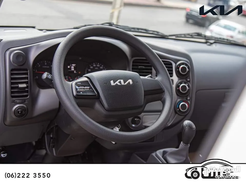 Kia bongo double cabin وارد و كفالة الشركة