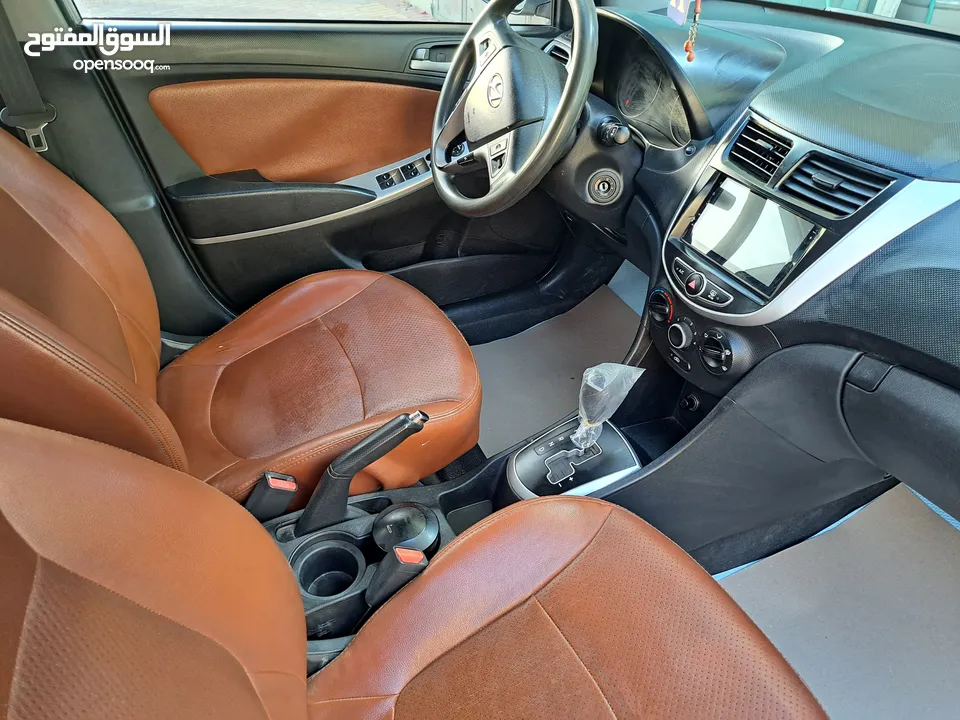 هونداي اكسنت 2014 ديززل 4 غيار صفر مشاكل  يد اوولا 1600 تيربو كاااش فقط