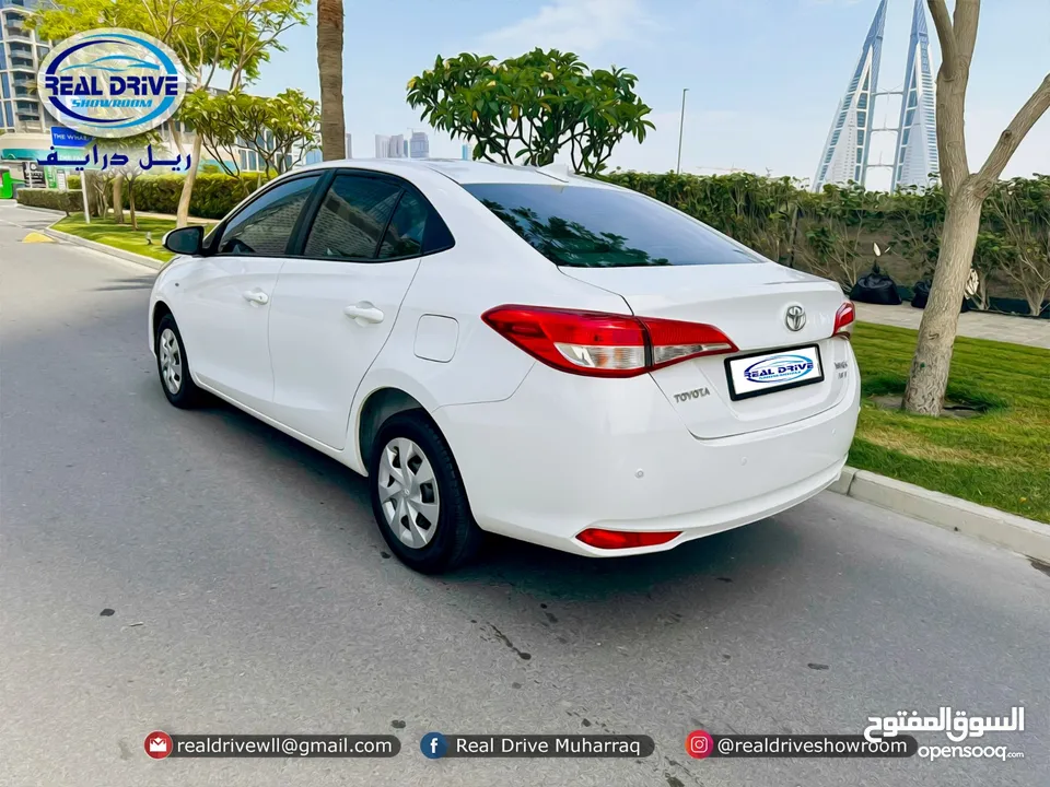 TOYOTA YARIS 1.5E   Year-2019  Engine-1.5L  Color-White  Odo meter-52,000km