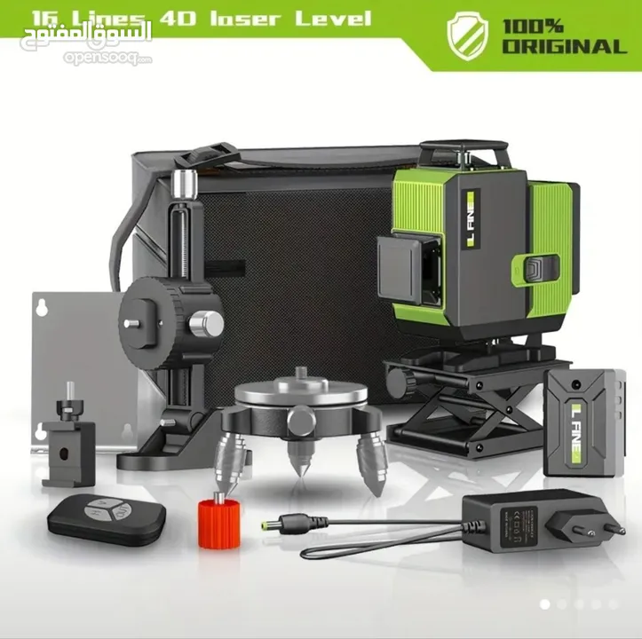 جهاز 16 خط ليزر L Fine 16 Line Laser Level ذاتي التوازن