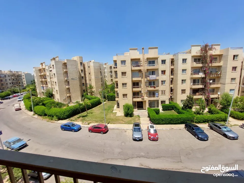 شقة للايجار ب عمارات المستقبل الشبخ زايد 71 متر مفروشة