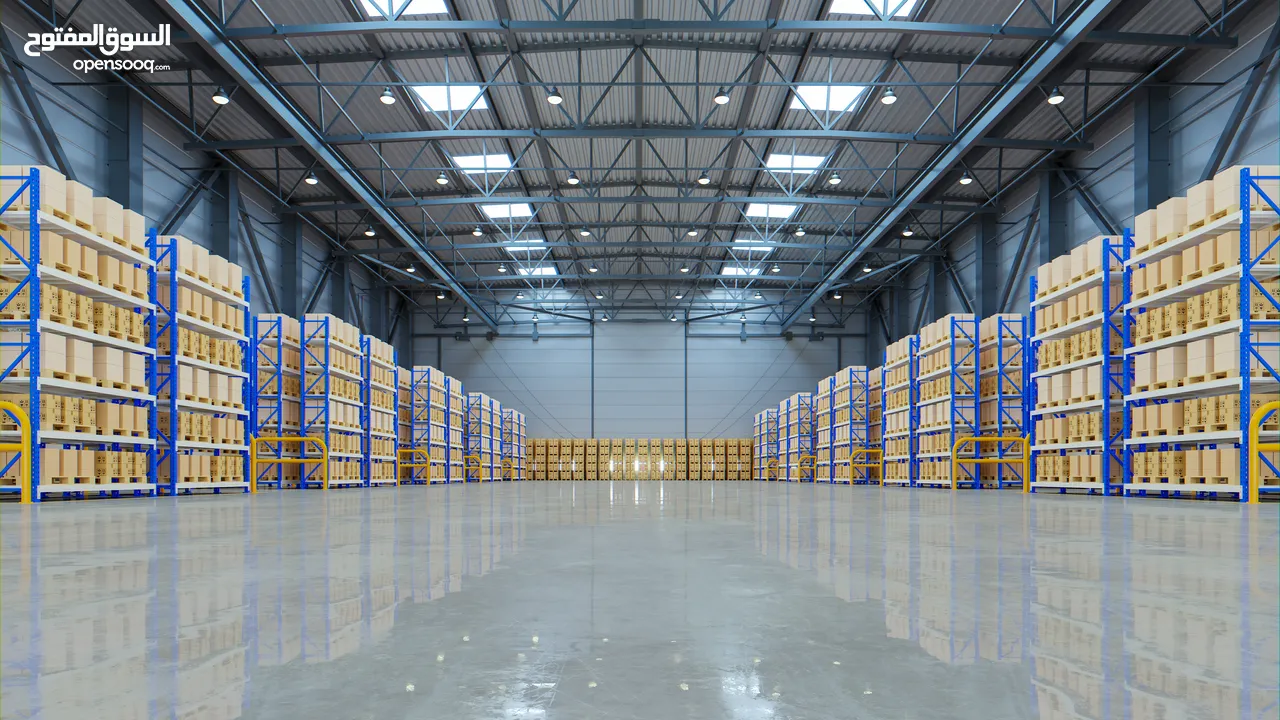 للايجار مخزن  مساحة 4000 م  بميناء عبدالله - Warehouse for Rent: Food Storage Facility, 4000 sqm