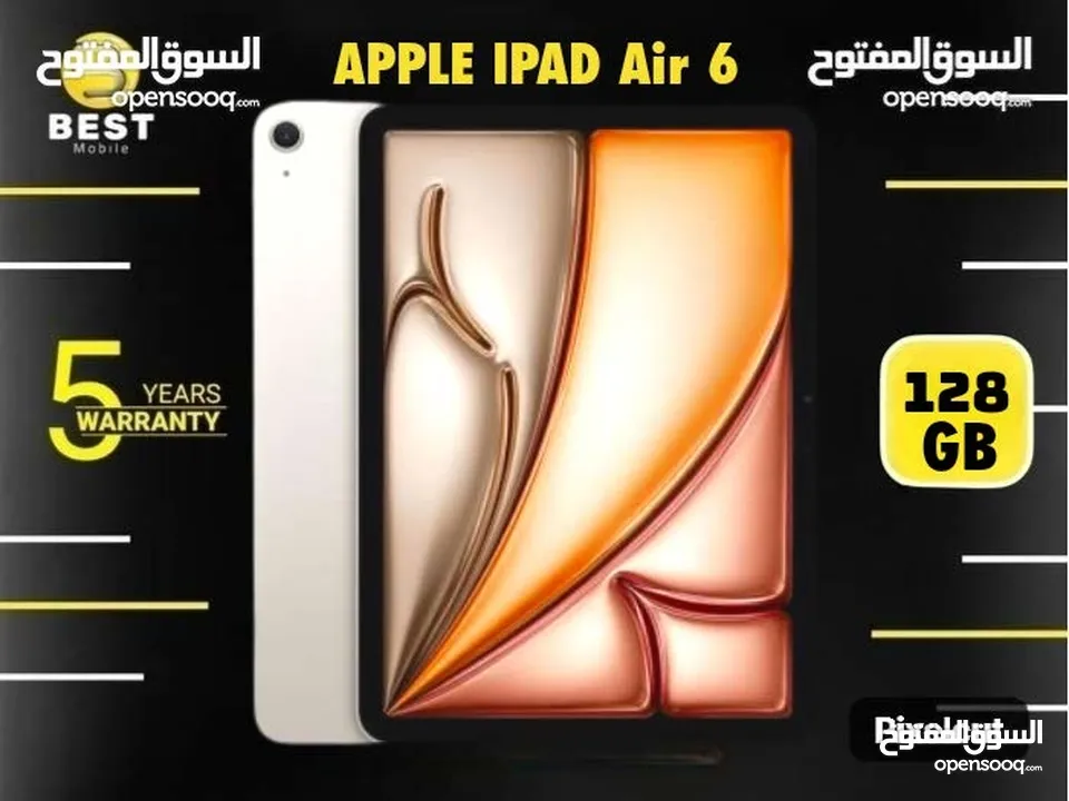 منتوفر جديد الأن اير 6 بعدة الوان // apple Air 6 128G new