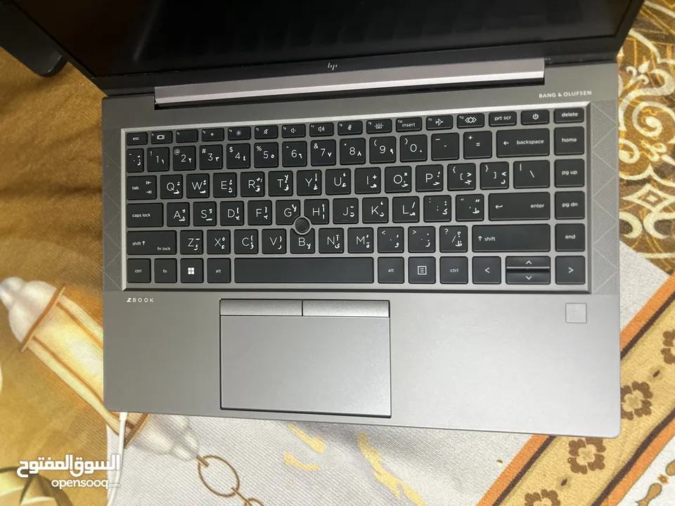 لأب توب حاله ممتازه Hp Zbook G8 very good  condition touch screen