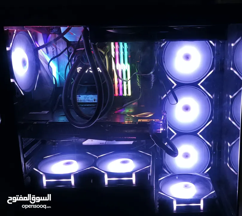 pc gaming for sale  Parts أو اللعب الثقيل:مواصفات سفاحة جاهز للتصاميم
