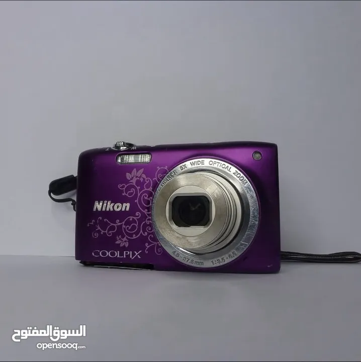 Purple Nikon coolpix S2700