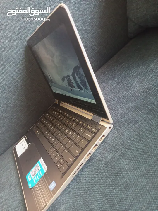 لابتوب HP OAVILION X360  بحالة ممتازة وارد امريكا.. ويمكن استخدامه بوصعية التاب