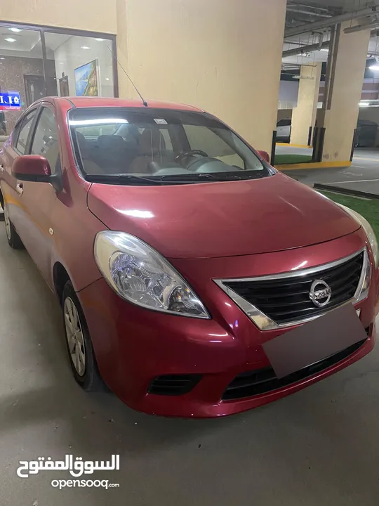 Nissan Sunny 2013 - Red Color