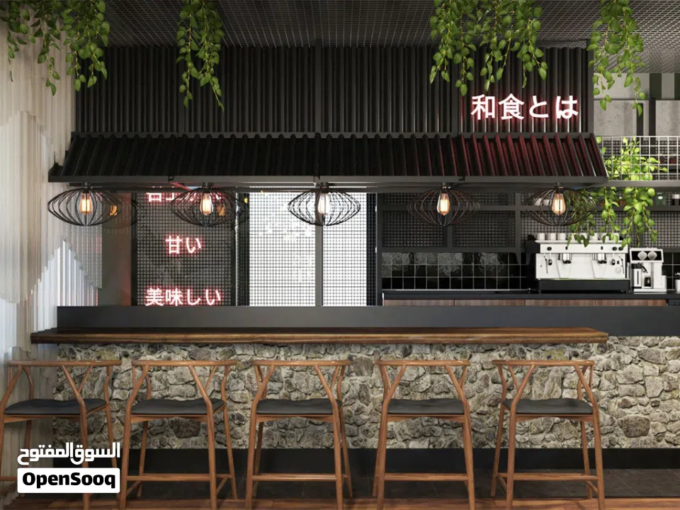 للبيع: مقهى ومطعم راقٍ مجهّز بالكامل - Sale: A fully equipped, high-end café and restaurant