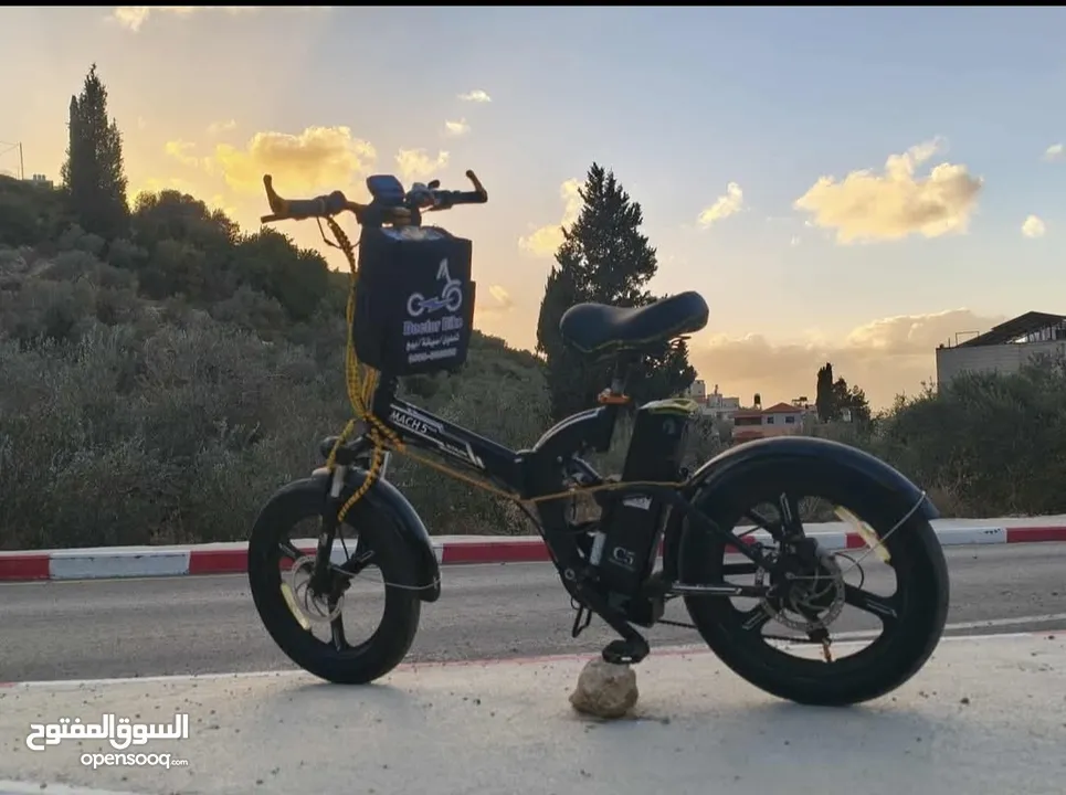 بسكليت كهرباء موجود في اجنسنيا نابلس