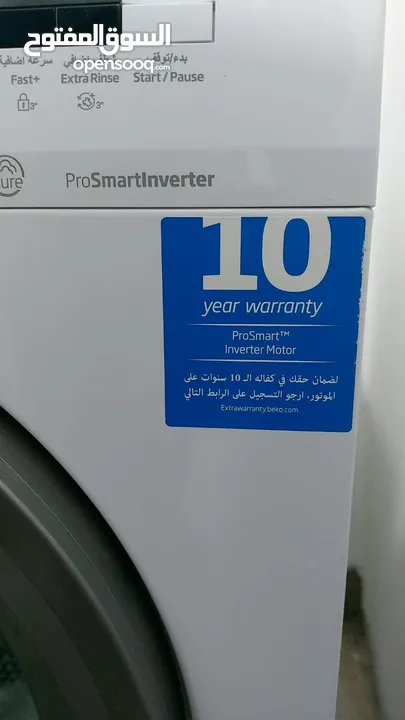 غسالة بيكو بحالة ممتازة شبه جديد